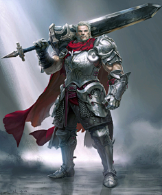 com采集举个栗栗栗栗子采集到圣骑士4dnf全职业一二觉立绘 原画素材