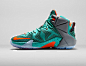 NIKE lebron 12 basketball shoe engineered for explosiveness