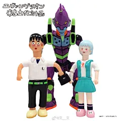 海洋堂 × Dehara Yukinori「eva粘土化计划」软胶模型
初号机 19,800円(含税)、碇真嗣,绫波丽 各10,780円(含税) ※目前官网显示已完售 ​​​​