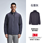 天石户外3m雪丽棉棉服男士短款无帽轻量外套保暖运动服男V177-tmall.com天猫