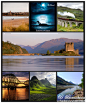 与欧洲有关的一切： 苏格兰最具典范的电影取景地：苏格兰最美的城堡Eilean Donan Castle；尼斯湖，看过《The Water Horse》里的深水传说吗？开车去高地会路过的铁路桥Forth Bridge；Glen Nevis、Glencoe 、Loch Leven， 《哈利波特》《勇敢的心》的镜头都扫过。