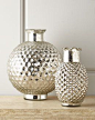 -57CM Nature-Inspired Mercury-Glass Vases@北坤人素材