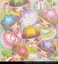 大连小友的插画画廊展厅