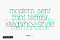 Venice Serif Font 不错的一套免费衬线英文字体 字体下载 
