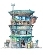 淡彩下的街边小店
Mateusz Urbanowicz ​​​​