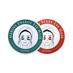 【直营】韩国SHANGPREE香蒲丽进口眼膜贴60片 海洋水光人参果修复-tmall.hk天猫国际