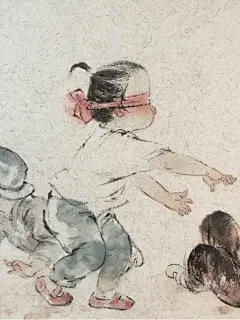 【80后美女画家潘川的童趣水墨画作品】
小時候，幸福是件簡單的事；長大了，簡單是件幸福的事⋯⋯