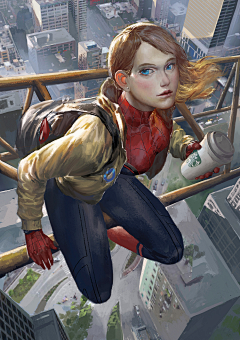 Miya_Sut采集到S——Spiderman Gwen