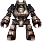 吞世者蔑视者无畏，狂战士Styvath，Styvath the Berserker。双手是动力爪
