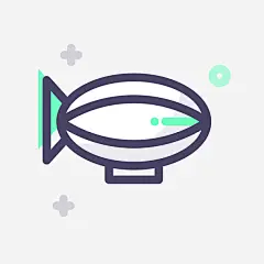 卡通手绘简笔飞艇矢量图高清素材 免抠图PNG 卡通 手绘 简笔 飞艇 矢量图 免抠png 设计图片 免费下载