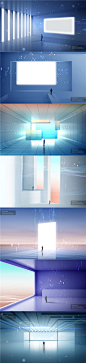 大气立体场景空间