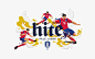 Hitejinro ‘HITE’ World Cup Edition : This design is for the HITE World Cup Edition Package launched by Hitejinro to celebrate the 2014 FIFA World Cup in Brazil. The dynamic motions performed by the players of the Korean National Team and the cool beer foa