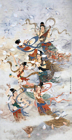 禅静采集到工笔人物