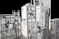 巴黎纸雕建筑展：纸上灵动而出的美丽城市 | TOPYS | 全球顶尖创意分享平台 OPEN YOUR MIND | 作品