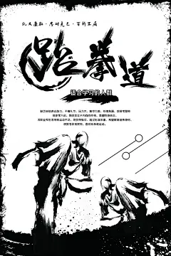时尚跆拳道宣传海报38