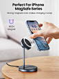 Amazon.com: UGREEN 2-in-1 Magnetic Wireless Charging Station, Compatible with MagSafe Charging Stand, Wireless Charger with 3 FT USB-C Cable for iPhone 14/13/12 Series and AirPods Series (No AC Adapter) : Patio, Lawn & Garden