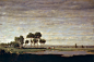 Руссо, Пьер-Этьен-Теодор (1812 Париж - 1867 Барбизон) -- Весна, пруд