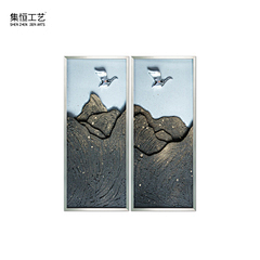 软装设计Hbertoto采集到TA视觉 | 酒店专用挂画-山系列【淘专集】