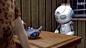 【动画短片《机器人和老太太》】