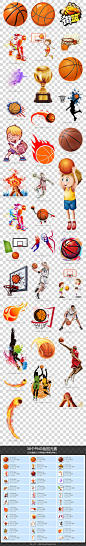 篮球NBA灌篮高手图片素材PNG模板