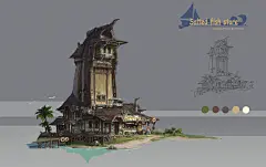 研修班场景助理讲师陈克凡作品《船》