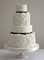 婚礼蛋糕-浪漫风格的婚礼蛋糕