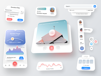 Donate UI Kit charit...