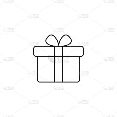 礼物,图标,生日,分离着色,白昼,华丽的,事件,周年纪念,季节,问候