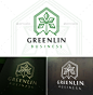 绿色植物线标志——自然标志模板Green Plant Line Logo - Nature Logo Templates聪明,沟通,有创造力,创造力,设计工作室,生态,生态农场,农业,食品标识、森林、园林企业,绿色,阳光,健康品牌,保险,媒体,自然美景,自然、高贵、橡树、保护、皇家、安全、安全、工作室,树,树木,健康公司,木头 clever, communication, creative, creativity, design studio, eco agency, ecology, farm, far