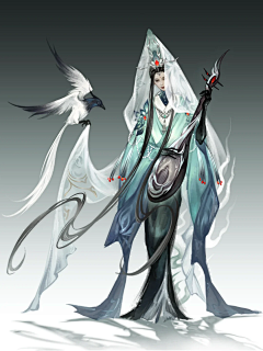 镇魂女鬼的采集到人物设计