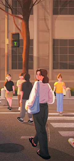 插画 手机壁纸