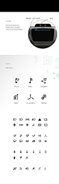Graphic User Interface for electric car - Škoda Citigo : Graphic user interface for an electric car (Škoda Citigo). It is designed as a playful solution in balance of safety to use. Project covers media center as well as instrument panel interface, icons