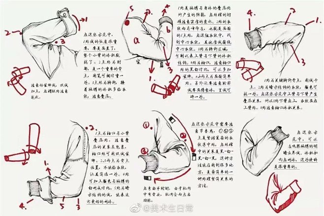 衣服褶皱