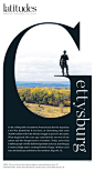 Latitudes Gettysburg cover, This gives me a great idea for an assignment!!!: 