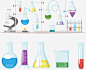 各种不同颜色的化学试剂eps免抠素材_新图网ixintu.com