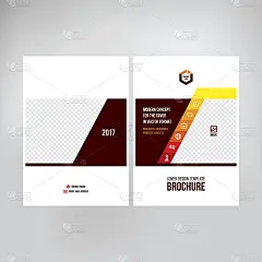 封面设计的目录，小册子，小册子，传单，矢量背景
