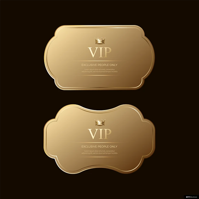 VIP 标签 标识标志图标 标志 促销标签 VIP会员图标 徽章奖牌图案设计平面设计-花瓣网