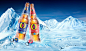 Fosters Refreshingly Cold Beer : The brief was to create multiple Visuals for the Fosters Beer Bottles.CG Bottles with Condensation were placed into backplates created by 'mix and match' ing Stock Imagery.