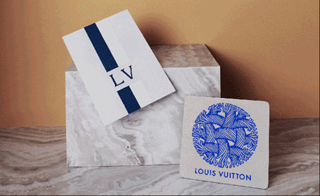 LOUIS VUITTON时装秀邀请函逗...