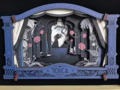 深蓝周边 重返1999 剪纸 立体 插画 不织布