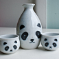  Panda Sake Set by Kotobuki Trading#酒具#
