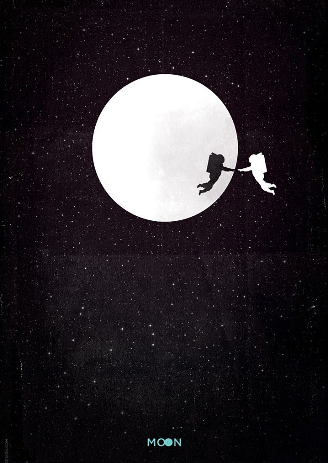 《月球》#海报#