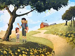 奇幻旅行！Mariam kein 的12张图书插画