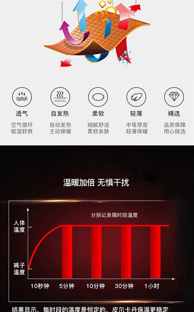 法国皮尔卡丹连裤袜女秋冬款中厚防勾丝连裤...