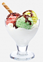 彩色 冰淇淋