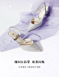 百丽仙女风高跟凉鞋女2022春新商场同款包头水钻细带婚鞋3X539BH2-tmall.com天猫
