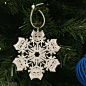 3D打印的星战圣诞树挂件，节日快到啦。模型文件可点击图片进入下载。设计师 Simone Fontana #装饰# #节日# #艺术# #客厅# #创意# #科技# #飘窗# #3D打印# #冬天# #圣诞节#