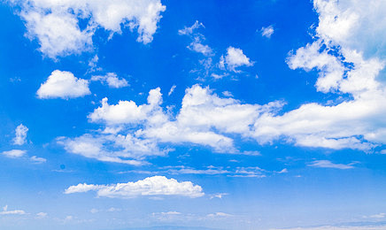 背景蓝天白云云层好天气云层PNG素材