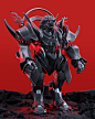 Cyberpunk mecha nft sci-fi