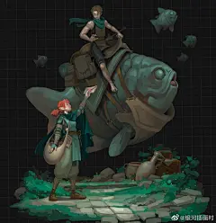 @银河插画村 的个人主页 - 微博